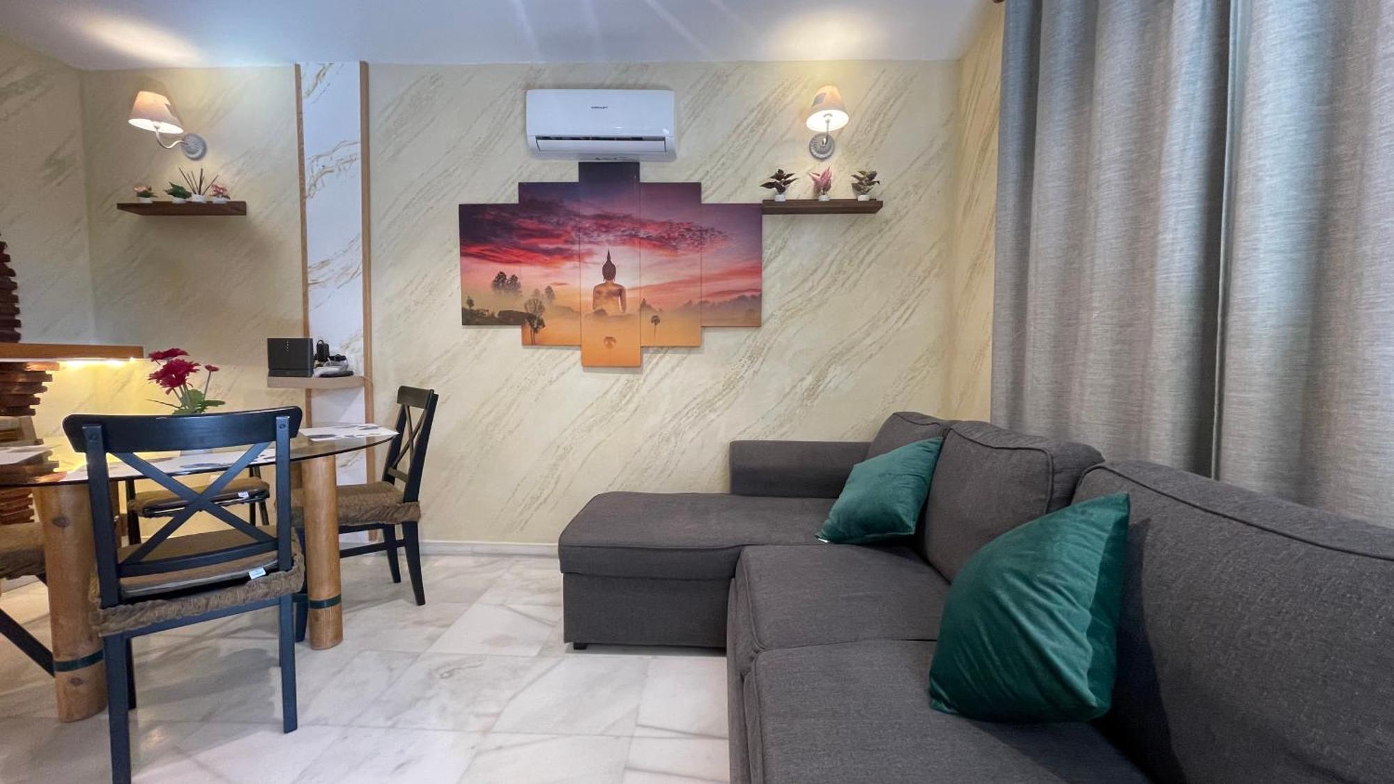 Apartamento Golf Beach ベナルマデナ エクステリア 写真